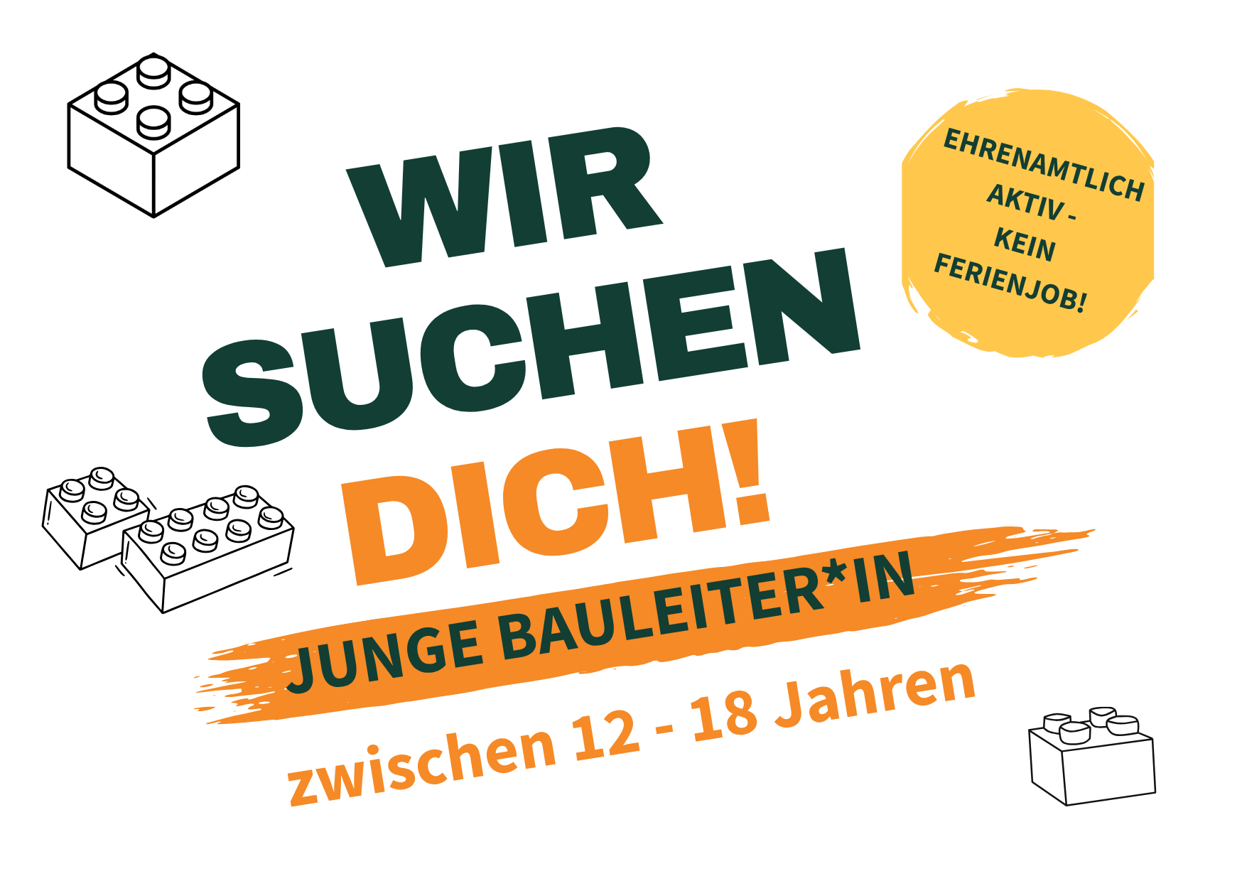Junge Bauleiter*innen gesucht!