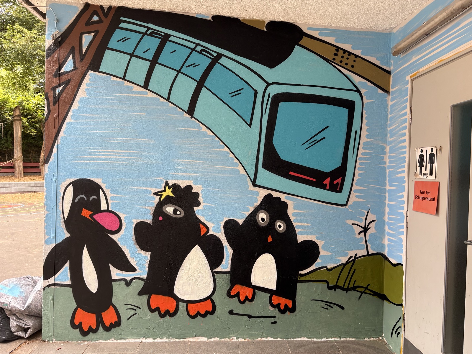 Einmal im Leben durch Wuppertal schweben – Kinder gestalten ihren Schulhof